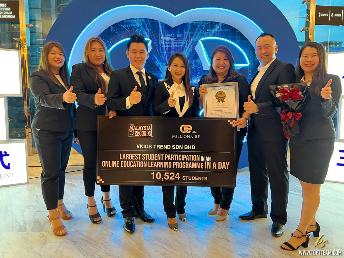 VSchool Trend Nets Another Malaysian Book of Records Achievement By Having The Highest Number of Student Participation in An Online Learning Platform